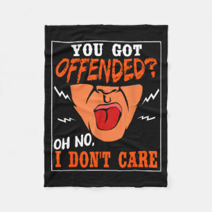 Funny Offensive Quote Humourous Sarcastic Its Me Fleece Blanket