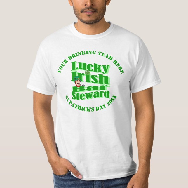 Funny offensive St Patrick's day T-Shirt (Front)