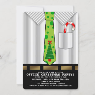 Funny Office Christmas Party Invitation
