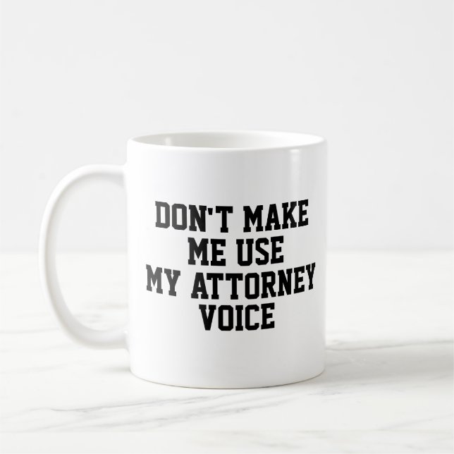 Funny Office Custom Personalize Job Title Coffee Mug (Left)