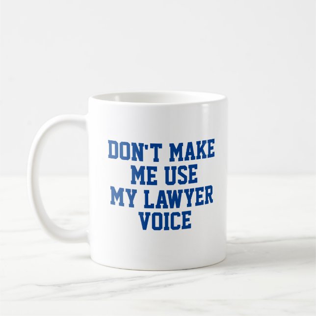 Funny Office Custom Personalize Job Title Coffee Mug (Left)