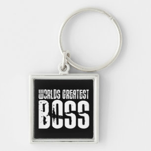 Funny Office Humour Bosses : World's Greatest Boss Keychain