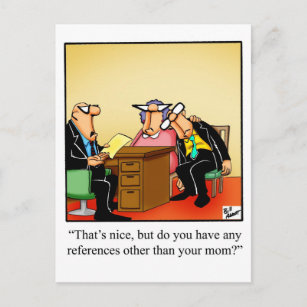 Funny Office Humour Postcard