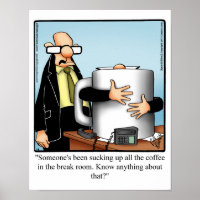 Funny Office Humour Poster Gift