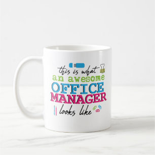 Funny Office Manager Coffee Mug Boss Appreciation