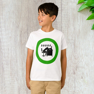 Funny Office Worker Sleeping at Desk  T-Shirt
