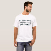 Funny Officially New Dad Daddy Jokes Father's Day T-Shirt (Front Full)