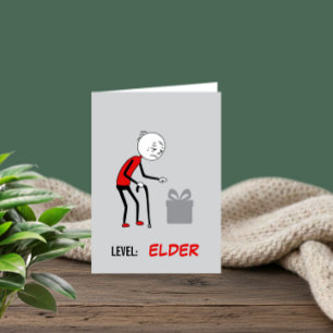 Funny Old Age Birthday Card