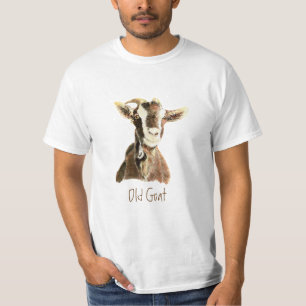 Funny Old Goat, Humour "Over the Hill" Fun Quote T-Shirt