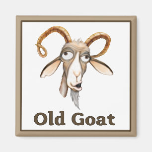 Funny Old Goat Magnet