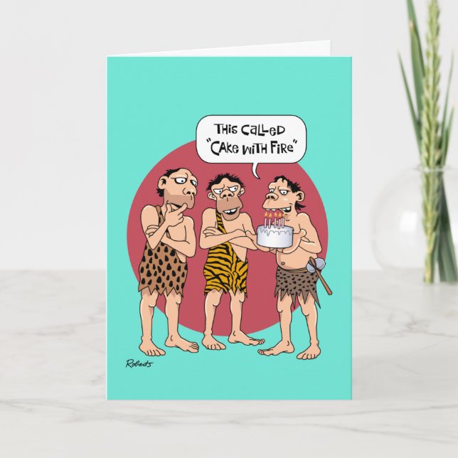 Funny Old Man Birthday Card (Front)