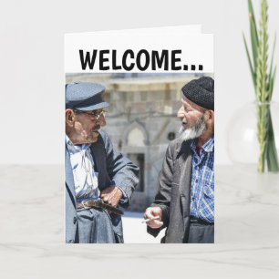 FUNNY OLD MAN  BIRTHDAY OVER THE HILL Cards