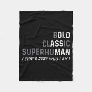 Funny Old Man Saying Gag Dad Father's Day Birthday Fleece Blanket