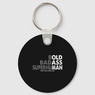 Funny Old Man Saying Gag Dad Husband Birthday Fath Keychain