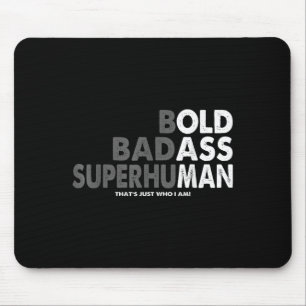 Funny Old Man Saying Gag Dad Husband Birthday Fath Mouse Pad