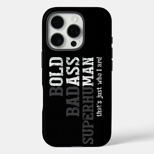 Funny Old Man Saying Gag Gift Dad Fathers Day Case-Mate iPhone Case (Back)