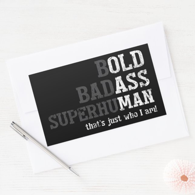 Funny Old Man Saying Gag Gift Dad Fathers Day Sticker (Envelope)