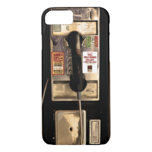 Funny Old Pay Phone Case-Mate iPhone Case