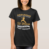 Funny Old Women Karate Lovers