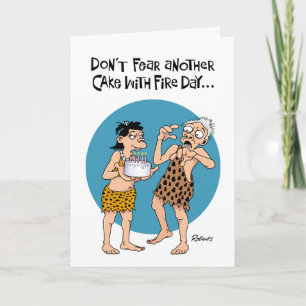 Funny Older Male Birthday Card