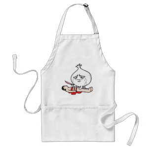 Funny Onion Crying, Cutting Human Standard Apron