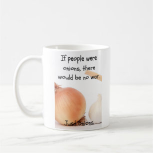 Funny Onion War Coffee Mug