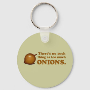 Funny Onions Keychain