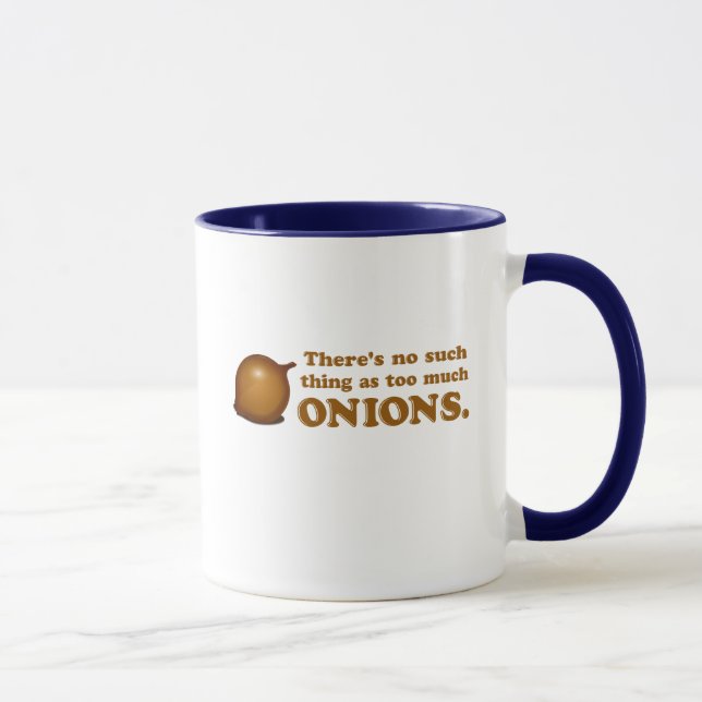 Funny Onions Mug (Right)