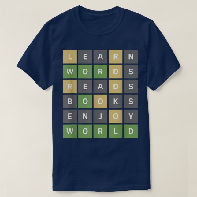 Funny Online Word Game Gift  T-Shirt (Design Front)