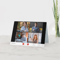 Funny Online Zoom Meeting Christmas Holiday