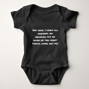 Funny Onsies Baby Bodysuit
