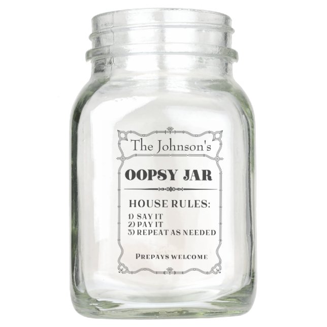 Funny Oopsy Jar (Front)