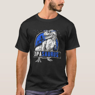 Funny Opasaurus T Rex Opa Saurus Dinosaur Family M T-Shirt