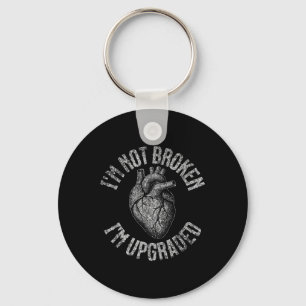 Funny Open Heart Byp Surgery Recovery Get Well Soo Keychain