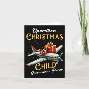 Funny Operation Christmas Child Funny Family Match Card