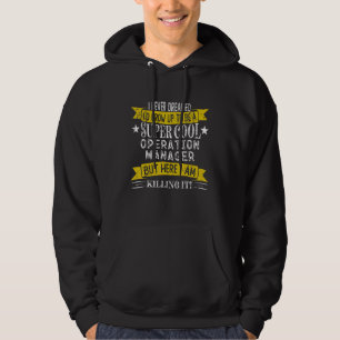 Funny Operation Manager Shirts Job Title Professio