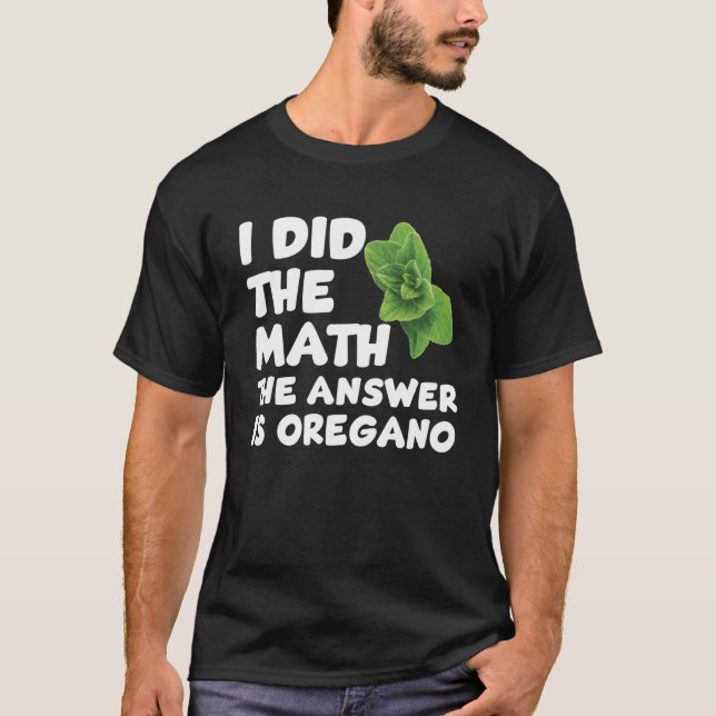 Funny Oregano Saying Love Gardening Herb Pullover  (Front)