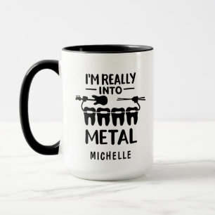 Funny Orthodontist Personalized Professional Name Mug