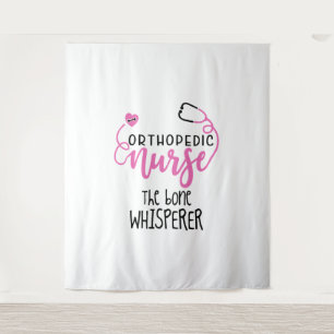 Funny Orthopedic Nurse quote the bone whisperer -  Tapestry