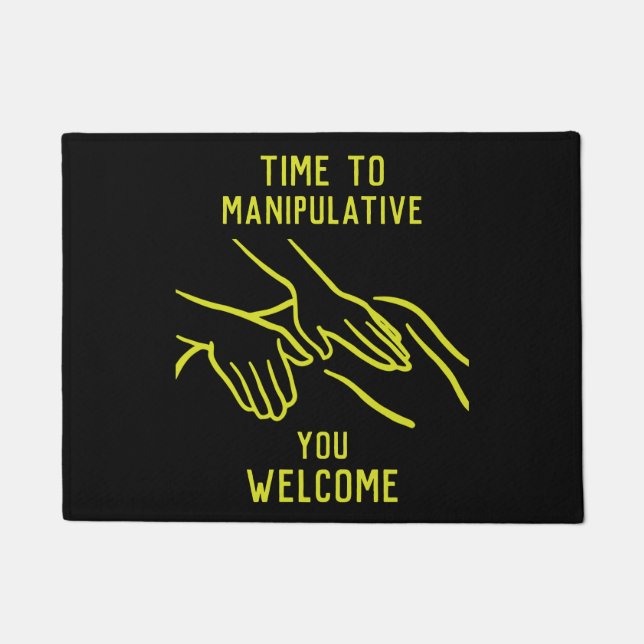 Funny Osteopath Gifts Doormat (Front)