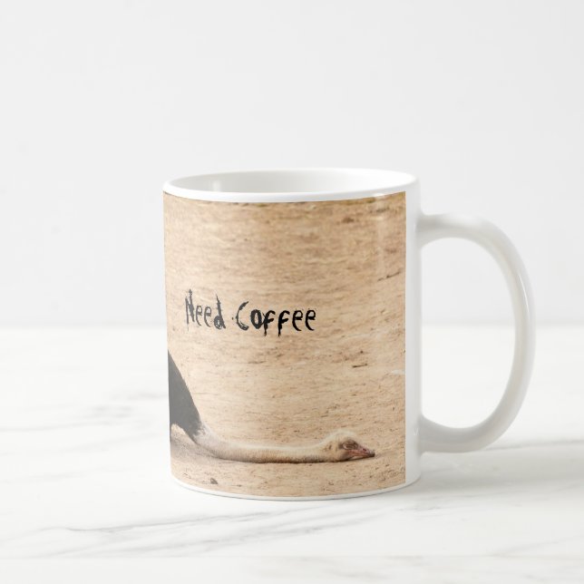 Funny Ostrich Mug (Right)