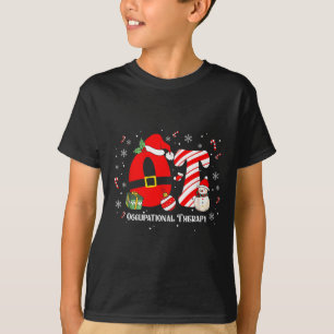 Funny Ot Nurse Occupational Therapy Santa Christma T-Shirt