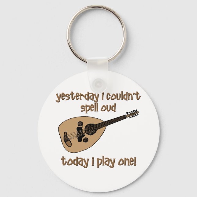 Funny Oud Keychain (Front)