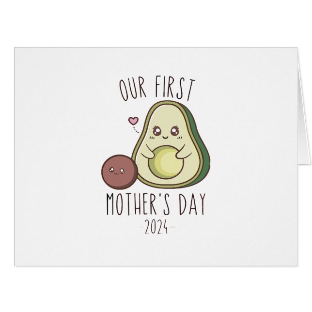 Funny Our First Mother's Day  (Front Horizontal)