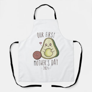 Funny Our First Mother's Day  Apron