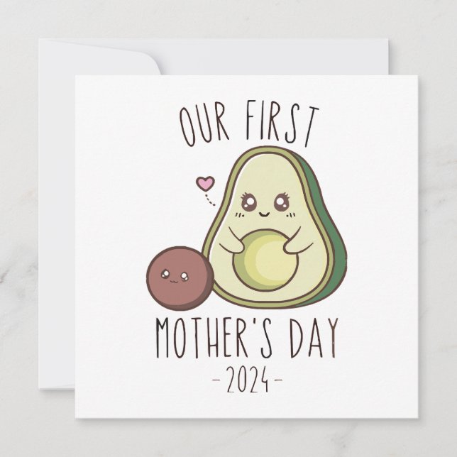 Funny Our First Mother's Day  Invitation (Front)