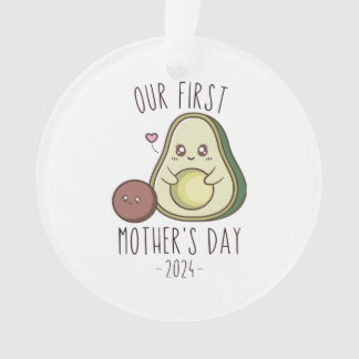 Funny Our First Mother's Day  Ornament