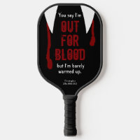 Funny Out For Blood Personalized Name