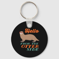 Funny Outer Space Animal Hello From The Otter Side