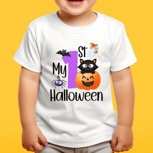 Funny Outfit Gift Cute Costume My 1st Halloween Baby T-Shirt